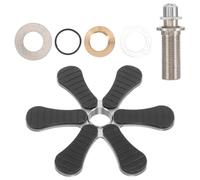 Artibetter Automatic Glass Rinser for Sink Stainless Steel and Rubber Construction, Easy to Use High Pressure Water Spray Cleaner for Glass Cups and Wine Glasses in Kitchen Or Bar