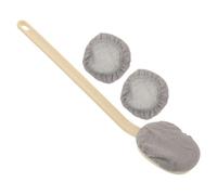 Artibetter Back Lotion Applicator Tool with Silicone and Gauze Pads Ergonomic Long Handle Bath Brush for Full Body Cleaning and Massage