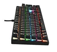 Artibetter Backlit Gaming Keyboard Keys Mechanical Style Usb Ergonomic Non-conflict Key Thickened Aluminum Led Backlit Keycaps