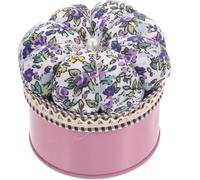 Artibetter Ball Head Pin Holder Sewing Pin Cushion Storage Box for Dress Making Pins Practical Organizer for Home Office and School Decorative Desktop Holder for Diy Crafts