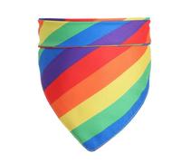ARTIBETTER Bandana Polyester for Rainbow Scarf Pet, Cats Triangle Dogs Washable Decorative Bib Suitable for Photo Shoots and Daily Life