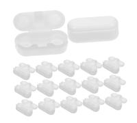 Artibetter Bead Window Blinds 20pcs White Chain Connector Replacement Roman Vertical Beaded Chain Cord Connector Clips Accessories Roman Blinds Curtain