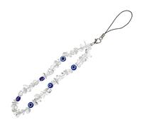 Artibetter Beaded Phone Charm Lanyard Stylish Lost Wrist Strap with Crystal Stones Bead Design for Mobile Phones Cameras Keychains Unique for All Occasions