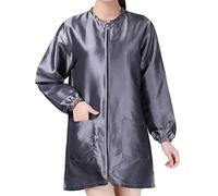 Artibetter Beauty Technician Overalls Spa Salon Suit Water-Proof Fiber Loose Comfortable Design Easy to Wear Three-Dimensional Cut Protective Clothes for Hair Cutting