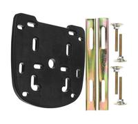 ARTIBETTER Bicycle Accessories Rear Carrier with Thickened Iron Fixed Plate and Stability Feature, Universal Mounting for Motorbike Rear Carriers with Screws
