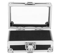 Artibetter Bit Organizer Aluminum Nail Sturdy Bits for Organizing Holes Made and Portable Drill Storage Box Multiple Acrylic