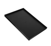 Artibetter Black Plastic Projector Tray Holder with Easy Installation and Versatile Tray, 1/4 Inch Bottom Adapter Size, Suitable for Floor Projector Stands and Tripod Use Style