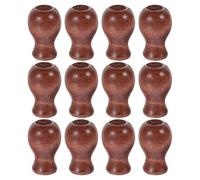 Artibetter Blind Pull Cord Knobs Minimalist Style 12pcs Window Blinds Wooden for Finely Crafted Smooth the Touch for Bedroom and Living Room
