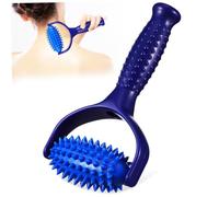 ARTIBETTER Blue Massage Roller Stick for Muscle Relief and Relaxation, Lightweight Abs PVC Material, Designed to Reduce Muscle Fatigue, for Yoga Enthusiasts and Sedentary Individuals,