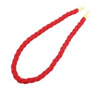 ARTIBETTER Braided Stanchion Barrier Rope with Hooks Weather-resistant Crowd Control Rope for Hotels Theaters and Events Braided Material for Queue Management and Safety Barriers Easy