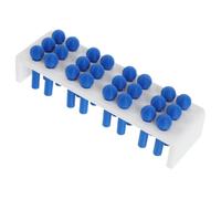 ARTIBETTER Braille Learning Tool Braille Practice Board with Stylus, Plastic, 24 Cell, Six Cells Four Groups, Portable, for Classroom or Home Use, for Blind Students