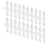 Artibetter Breast Sweat Pads, Disposable Bra Liners for Hot Weather, Skin-friendly Sweat-absorbing Nonwoven Fabric, Individually Wrapped 20pcs for Work and Travel