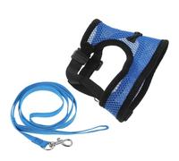 Artibetter Breathable Color Nylon with Vest Harness Adjustable Chicken for Practicality Blue Butterfly Bow, High Durability and Use Random Geese and Small Pets Outdoor