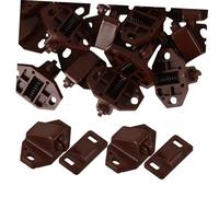 Artibetter Cabinet Door Catches and Latches Double Roller Ball Catch for Cupboards Closets Interior Doors Plastic Hardware with Spring Mechanism Easy Screw Fixing 1.34X1.06X0.79In 20 Pack
