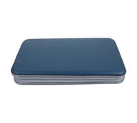 Artibetter Car CD Case 80 Capacity Disc Storage Bag Zipper Design Anti-Pressure Polyester Plastic CD Holder Pouch for DVD Protection in Car or Home