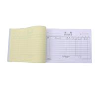 Artibetter Carbon Copy Receipt Book 3-part 60-page Paper Invoice Pad
