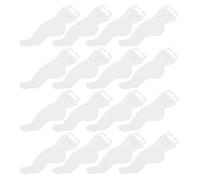 ARTIBETTER Card Earrings Display Cards - 100Pcs White Jewelry Packaging for Earrings and Necklaces for Elegant Jewelry Storage