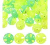 Artibetter Cat with Bell That Are Easy to Roll and Hunting Instincts 60pcs with Interactive Kitten Sturdy Pet Playthings Random Color for Indoor Cats and Kittens