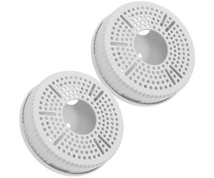Artibetter Ceiling Mount Bracket Wall Mount Holder Plastic 2pcs for Security Cameras with Cable Management and Easy Installation, White Suitable for Indoor and Business Use