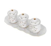 Artibetter Ceramic Buddhist Worship Cup with Lotus Design Sturdy Porcelain Offering Bowl for Temple and Home Rituals Easy-Clean Water Chalice for Tibetan Ceremonies and Daily Devotion