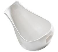 Artibetter Ceramic Spoon Holder and Adds Decoration White for Kitchen and Home Use Tabletop Spoon Rest with Elegant Design, Prevents Tableware Getting Dirty
