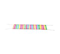 ARTIBETTER Chicken Coop Wooden Ladder Swing for Hens and Birds Elevated Perch Stand for Chickens Parrots and Poultry Enrichment Natural Chew and Climb Plaything Suitable for All Breeds and