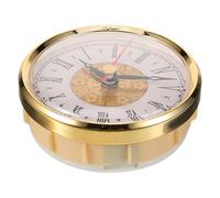 Artibetter Clock Stable Head round Vintage Insert Mechanism with for and, Beige Plastic Material Featuring Working Performance and Excellent Durability DIY Projects Home Decor