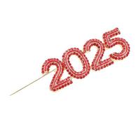 ARTIBETTER Clothing Brooch Pins Brooch Pin Luxury Rhinestone Alloy Adds Glamour Sparkling Embellishments Women New Year Theme Exclusive New Year Edition Simple and Elegant Design Unique