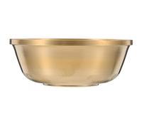 Artibetter Copper Buddhist Offering Water Cup Metal Temple Bowl for Ritual Worship Indoor Outdoor Use Multi-Function Decorative Altar Chalice for Water Rice Oil Fruit Salt Herbs