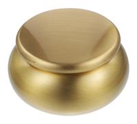 Artibetter Copper Sealing Can Small Cremation Urn for Human Ashes Made of Copper with Multi-functional Use and Safe Reliable Sealing, Simple and Generous Design Suitable for Homes