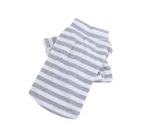 Artibetter Cotton Stripe Pattern Dog Clothes for Small Dogs, Wind-proof and Elastic Design, Easy to Put and Take, for Sleeping Time and Photos, Lightweight and Fashionable Pet Apparel