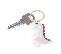 Artibetter Creative Alloy Mini Dinosaur Keychain, Lovely Metal Keyring Decoration and Gift for Keys Or Bags, Unique Cartoon Figure Accessory for Everyday Use Random Color