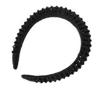 Artibetter Crystal Hair Hoop Headband Glamorous Baroque Style Decorated with Crystal Beads Use for Dating and Homecomings
