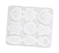 ARTIBETTER DIY Christmas Epoxy Mold with Silicone Tree Elk Snowflake Pendant for Handmade Ornaments Smooth Finish Eco Friendly Non Sticky Recyclable Material Holiday Craft Gift