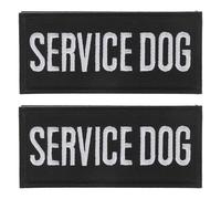 ARTIBETTER Dog Embroidered Patch 2Pcs Comfortable Polyester Fabric for Small to Large Dogs Walking and Service Training
