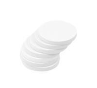 Artibetter Double Sided Adhesive Tape Strong Bonding Materials Easy Peel Foam 100pcs White 28x3mm round Stickers for Home Decoration and Office Use