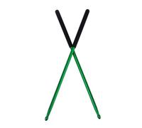 Artibetter Drumsticks with Anti-rust Green for Drummer Exercises 1 Pair Aluminium Alloy Drum Stick with Strong Build and Speed Enhancement and Drum Pad Practice