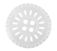 Artibetter Dryer Spinner Cap Replacement for Washing Machine and Dryer, Plastic Material with Easy Removal Feature, White Colour, Maximising Performance in Laundry Room Use