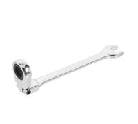 Artibetter Dual Head Ratcheting Wrench Flexible Open End Spanner with Swivel Head and Quick Release Mechanism Sturdy Repair Tool for Automotive Maintenance and Mechanical Work