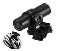 Artibetter Dv Camera Front Back Bike Camera Helmet Sports Outdoor Record Cam Wide Angle Rainproof Long Battery Life