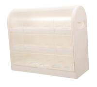 Artibetter Egg Carton Household Kitchen Flipped Egg Tray Organizer Container for Fridge Storage