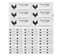 Artibetter Egg Produce Date Sticker Sheets Self Adhesive Egg Labels for Fresh Eggs Farm Fresh Dates Label for Cartons Easy Peel Packaging Labels for Small Farms and Farmers Market Use