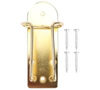 Artibetter Electric Clipper Holder Rack Wall Mountable Stainless Steel Golden Finish Hair Clipper Organizer Stand for Professional Barber Station