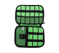 Artibetter Electronics Organizer Travel Case Cord and Charger Storage Bag for Data Cables Power Banks and USB Drives Lightweight and Durable Oxford Material for Easy Travel