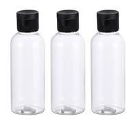 Artibetter Empty Shampoo Containers Easy to Carry Lightweight Pet and Pp Material 80ml Refillable Lotion Bottles Cosmetic Dispensers with Flip Cap 30pcs for Backpack and Yoga Bag Use