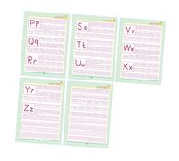 Artibetter English Alphabet Writing Practice Book 2pcs Set, Engraved Calligraphy Copybook for Beginners, Children and Students Handwriting Workbook for English Letter Writing Skills