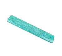 ARTIBETTER Ergonomic Green Pearl Resin Keyboard Wrist Rest Key Mechanical Support for Office and Home Typing Relief Hand Fatigue Prevention for Gamers and Writers Comfortable Wrist Support