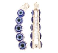 Artibetter Evil Eye Hair Claw Clips 2pcs 10cm Strong Hold Banana Clips High Crown Design for Thick Hair for Cosplay and Halloween Party