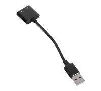 Artibetter External Sound Card Adapter with Headphone and Microphone Functions Usb Audio Converter for Tablets Compatible with Laptops and Mobile Devices and Stable Sound Output