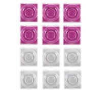 Artibetter False Eyelash Organizer Case to Maintain Eyelash Shape 12pcs with Assorted Colours Simple Chic Design and Keep Fake Lashes Clean for Female Friends